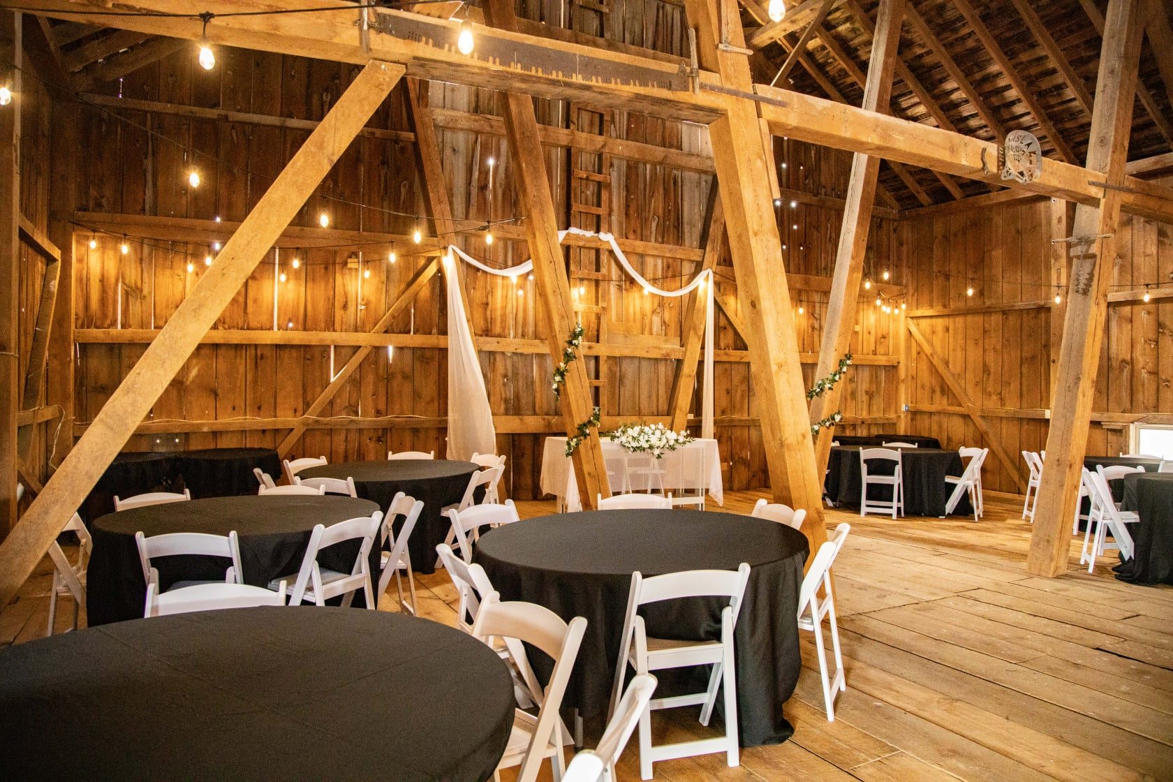 A wedding moment at the ranch